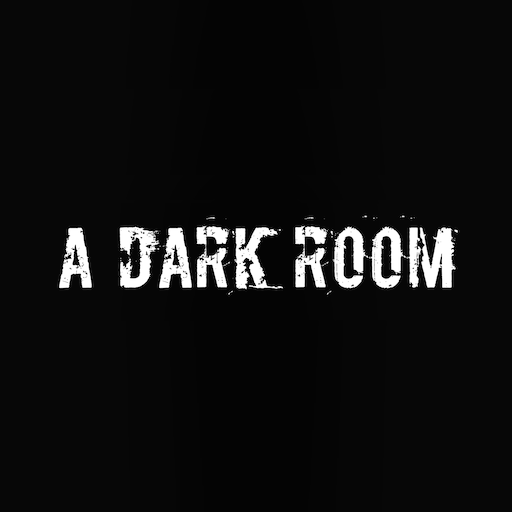 a dark room
